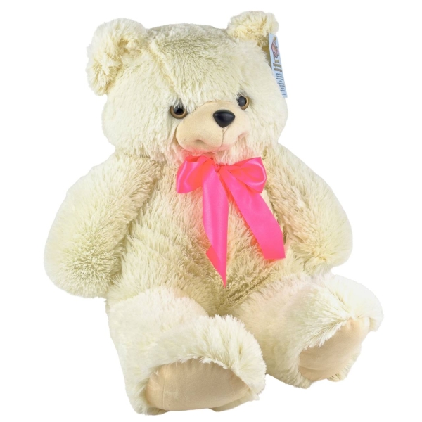 М'яка іграшка Ведмедик Бонік 65 см білий