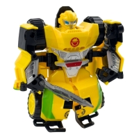 Робот-трансформер 339-26 13 см жовтий