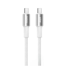 Кабель REMAX WindSpeed Series Fast charging aluminum alloy braided data cable 1.2M CB25/CB23 (C-C) 65W - White new