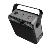 Універсальна мобільна батарея 80000 mAh Hoco J161 22.5 W повербанк з дисплеєм чорний