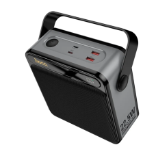 Універсальна мобільна батарея 80000 mAh Hoco J161 22.5 W повербанк з дисплеєм чорний