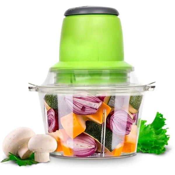 / Блендер подрібнювач з чашею Supretto Блискавка 300 Вт, 1,8л, зелений