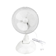 Вентилятор настільний Wimpex WX-601TF з прищіпкою діаметр 16 см білий