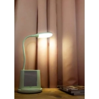 / Настольная лампа с зеркалом и USB для зарядки телефона