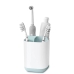 / Стильна підставка органайзер для зубних щіток Toothbrush Caddy 9.5х9х13см, білий