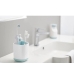 / Стильна підставка органайзер для зубних щіток Toothbrush Caddy 9.5х9х13см, білий