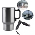 Автомобільна чашка з підігрівом Electric mug 12В сріблястий Автомобільна чашка з підігрівом Electric mug 12В сріблястий