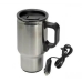 Автомобільна чашка з підігрівом Electric mug 12В сріблястий Автомобільна чашка з підігрівом Electric mug 12В сріблястий