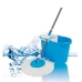 / Універсальна швабра з віджимом-центрифугою та відром Easy Mop "Кругла Швабра" 110х32см, блакитний / Універсальна швабра з віджимом-центрифугою та відром Easy Mop "Кругла Швабра" 110х32см, блакитний