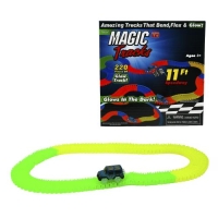 Іграшковий набір Автомобільний трек Magic Tracks 9588 зі світловими ефектами 220 деталей різнобарвний new
