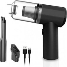 / Автомобільний пилосос Vacuum cleaner 2в1 портативний пилосос з підсвіткою 120 Вт, НЕРА, 0.2 л, чорний