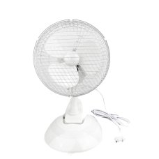 Вентилятор настільний Wimpex WX-601TF з прищіпкою діаметр 16 см білий