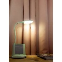 / Настольная лампа с зеркалом и USB для зарядки телефона