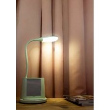 / Настольная лампа с зеркалом и USB для зарядки телефона