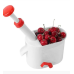 / Прилад для видалення кісточок з вишні Cherry WB-1260 15.5x10x9.5см, біла / Прилад для видалення кісточок з вишні Cherry WB-1260 15.5x10x9.5см, біла