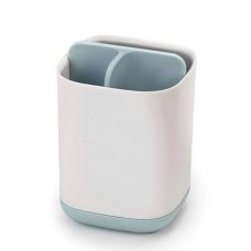 / Стильна підставка органайзер для зубних щіток Toothbrush Caddy 9.5х9х13см, білий