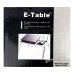 Столик-підставка для ноутбука E-table LD09 активне охолодження білий з чорним Столик-підставка для ноутбука E-table LD09 активне охолодження білий з чорним