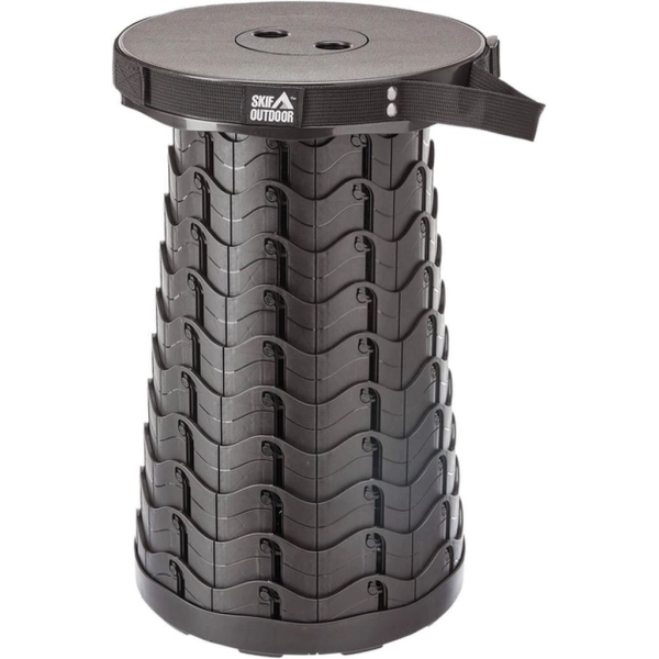 Стілець складаний 47 х 25 см чорний