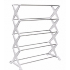 Полиця для взуття 54 х 14 х 66 пластик білий