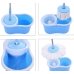 / Універсальна швабра з віджимом-центрифугою та відром Easy Mop "Кругла Швабра" 110х32см, блакитний / Універсальна швабра з віджимом-центрифугою та відром Easy Mop "Кругла Швабра" 110х32см, блакитний
