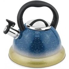 Чайник для плити Haus Roland A-774 нержавіюча сталь 3.5 л синій