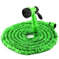 Шланг з насадкою для поливу XHose 60 м зелений