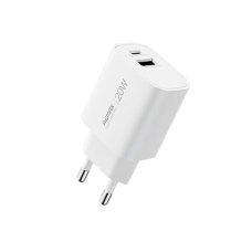 Мережевий зарядний пристрій REMAX GaN Fast Charging Charger A+C U187-AC20W EU new