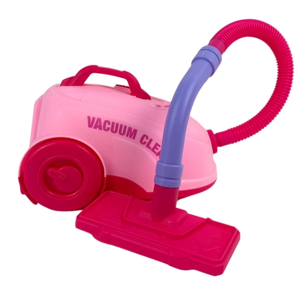 Іграшковий пилосос А58-3 зі звуковими ефектами рожевий