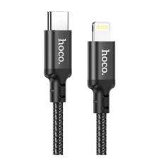 Кабель Type-C/Apple Lightning 1 м HOCO X14 20 Вт 3 А чорний