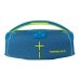 Колонка портативна HOPESTAR H61 Bluetooth LED FM блакитний