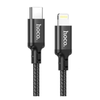 Кабель Type-C/Apple Lightning 1 м HOCO X14 20 Вт 3 А чорний