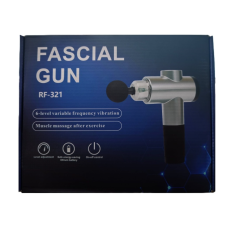 Масажер Fascial Gun (RF-321) синій new