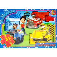 Пазли класичні 35 елементів G-Toys GP-PW0840 Щенячий патруль з постером new