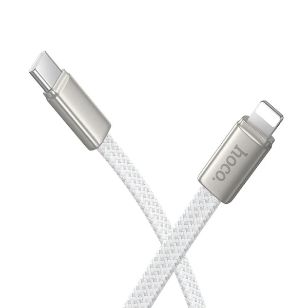 Кабель HOCO X125 Exceso PD30W charging data cable iP White new
