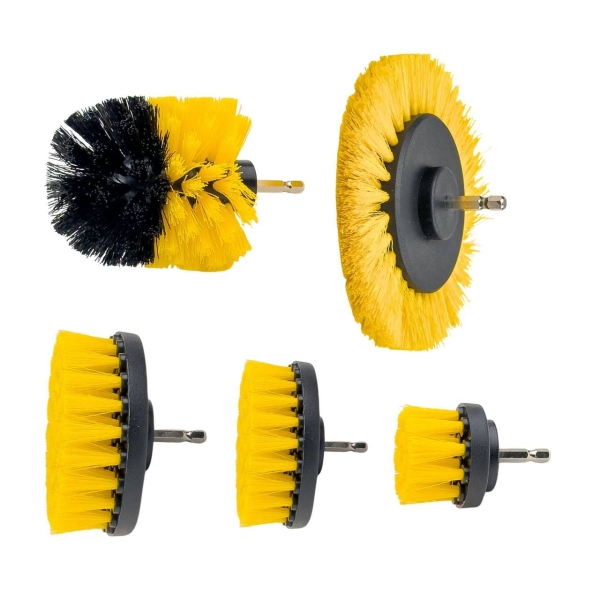 Набір щіток-насадок 5 предметів DS-019 для дриля/шуруповерта