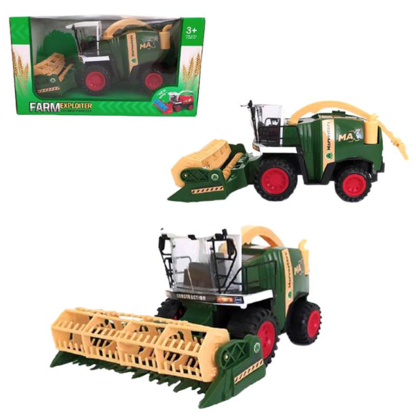/ Іграшка Комбайн 28 см інерційний механізм, рухомі деталі (0488-251)