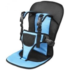 Автокрісло дитяче безкаркасне 1-2 (9-25 кг) блакитний