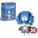 Конструктор піксельний Bricks 3025-F Капітан Америка 150 деталей