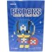Конструктор піксельний Bricks 3025-F Капітан Америка 150 деталей