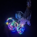 Світлодіодна гірлянда-завіса мідний дріт 200 LED Euro Led USB з пультом крапля 3 х 2 м мульти