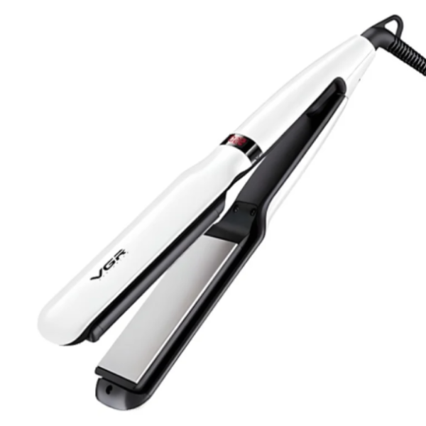 Плойка випрямляч волосся VGR V-511 турмалінове покриття 55 Вт білий