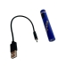 Запальничка електрична Lighter 8-18 USB пластик синій