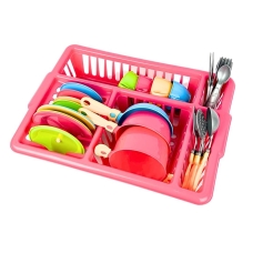 Дитячий ігровий набір 32в1 Посуд Technok Toys 3282 з сушаркою