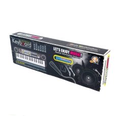 Іграшкове піаніно 7T-MQ-818 з мікрофоном 33 см чорний