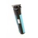 Бездротова машинка для стрижки волосся Progemei GM-6058 3 насадки чорний з синім