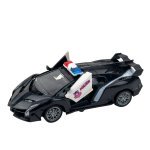 Поліцейська машина на радіокеруванні 21 см 869-24J-1 на акумуляторі світлові ефекти чорний