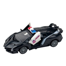 Поліцейська машина на радіокеруванні 21 см 869-24J-1 на акумуляторі світлові ефекти чорний