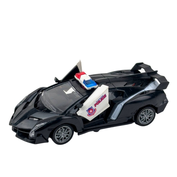 Поліцейська машина на радіокеруванні 21 см 869-24J-1 на акумуляторі світлові ефекти чорний