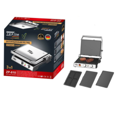 Контактний гриль 3в1 Zepline ZP-810 3500 Вт, гриль притискний, потужний гриль new