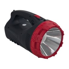 Ліхтар-прожектор акумуляторний ручний Wimpex WX-2827 портативний чорний з червоним